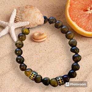 Tigers Eye  Gemstone Bracelet